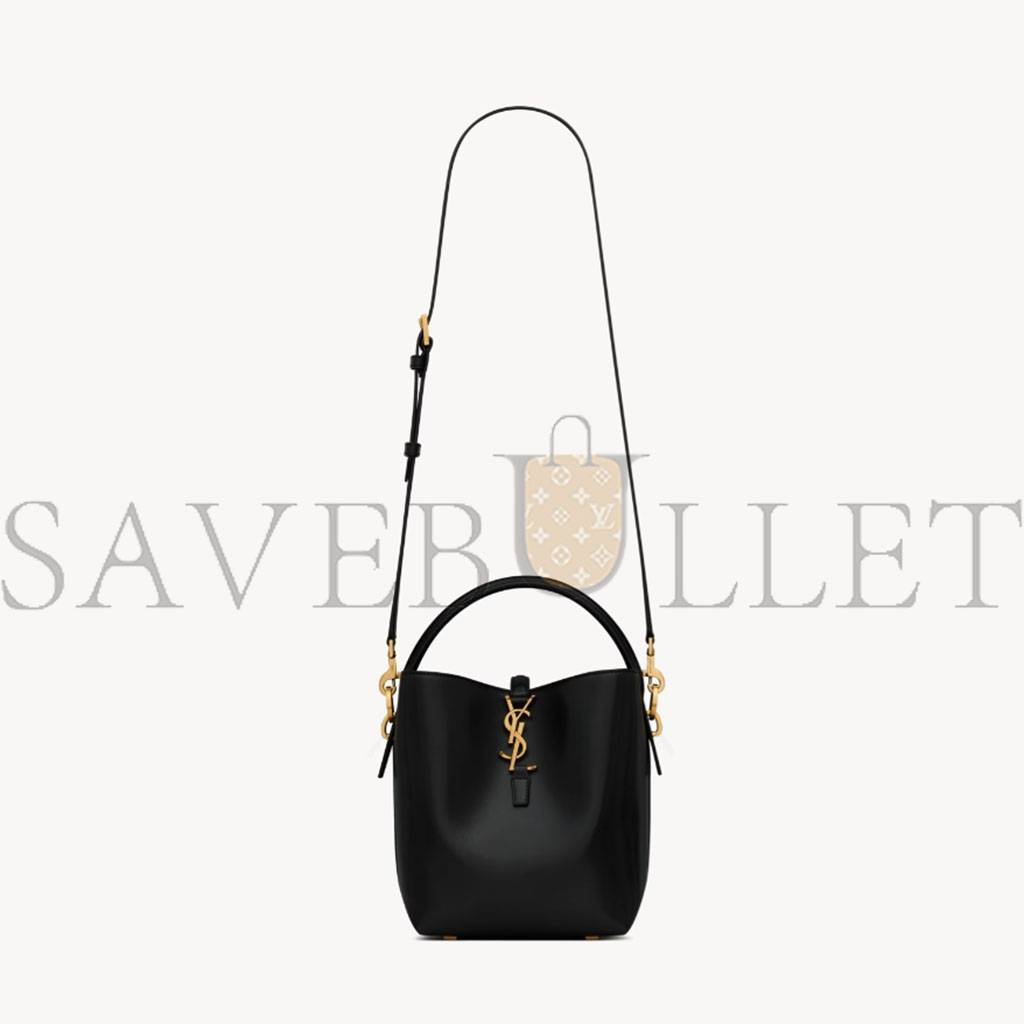 YSL LE 37 SMALL IN SHINY LEATHER 7490362R20W1000 (17*20*13cm) YSL LE 37 SMALL IN SHINY LEATHER 7490362R20W1000 (17*20*13cm)